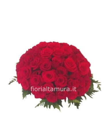 Mazzo di rose rosse: consegna e spedizione a domicilio